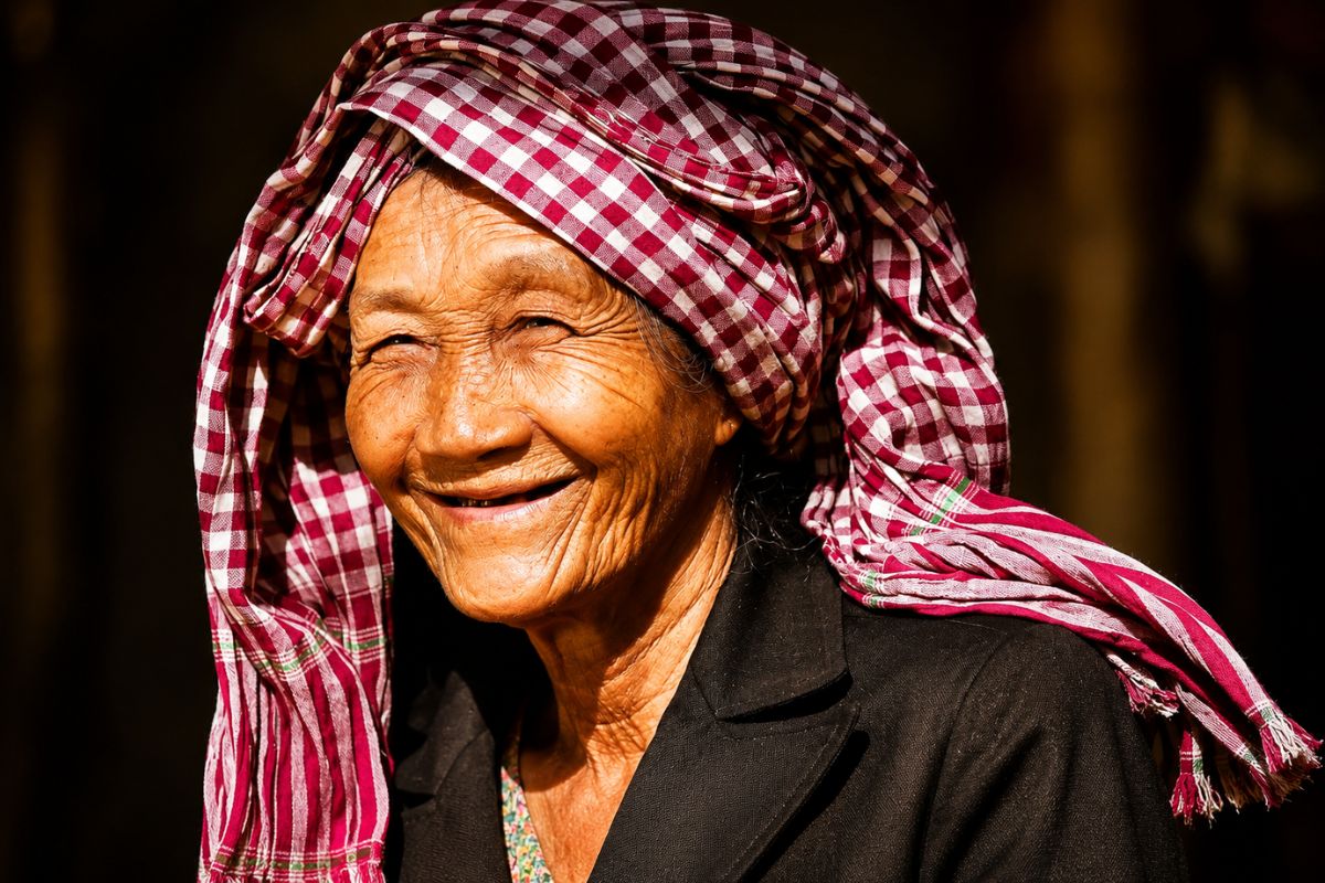 Krama — the traditional Khmer scarf in Siem Reap 